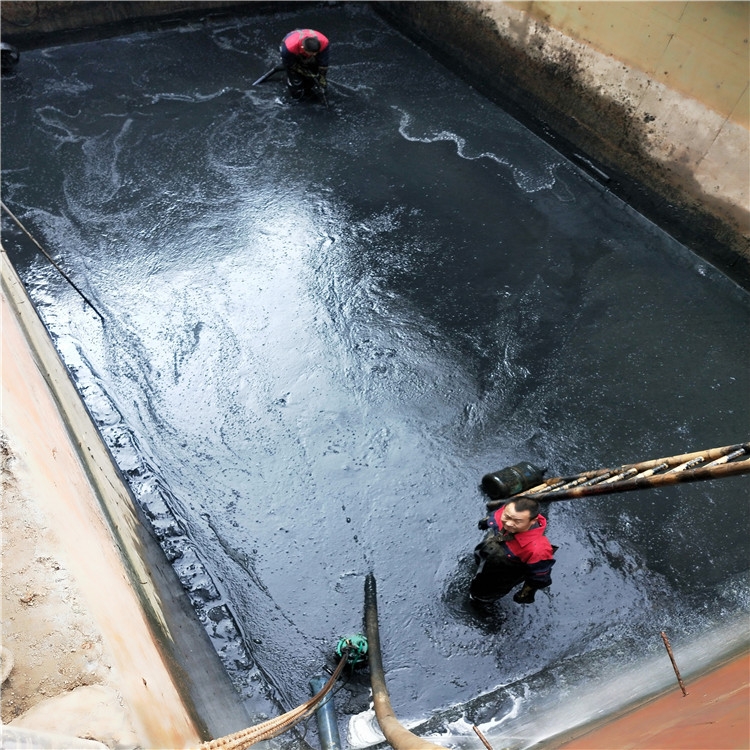 青浦废水池清理