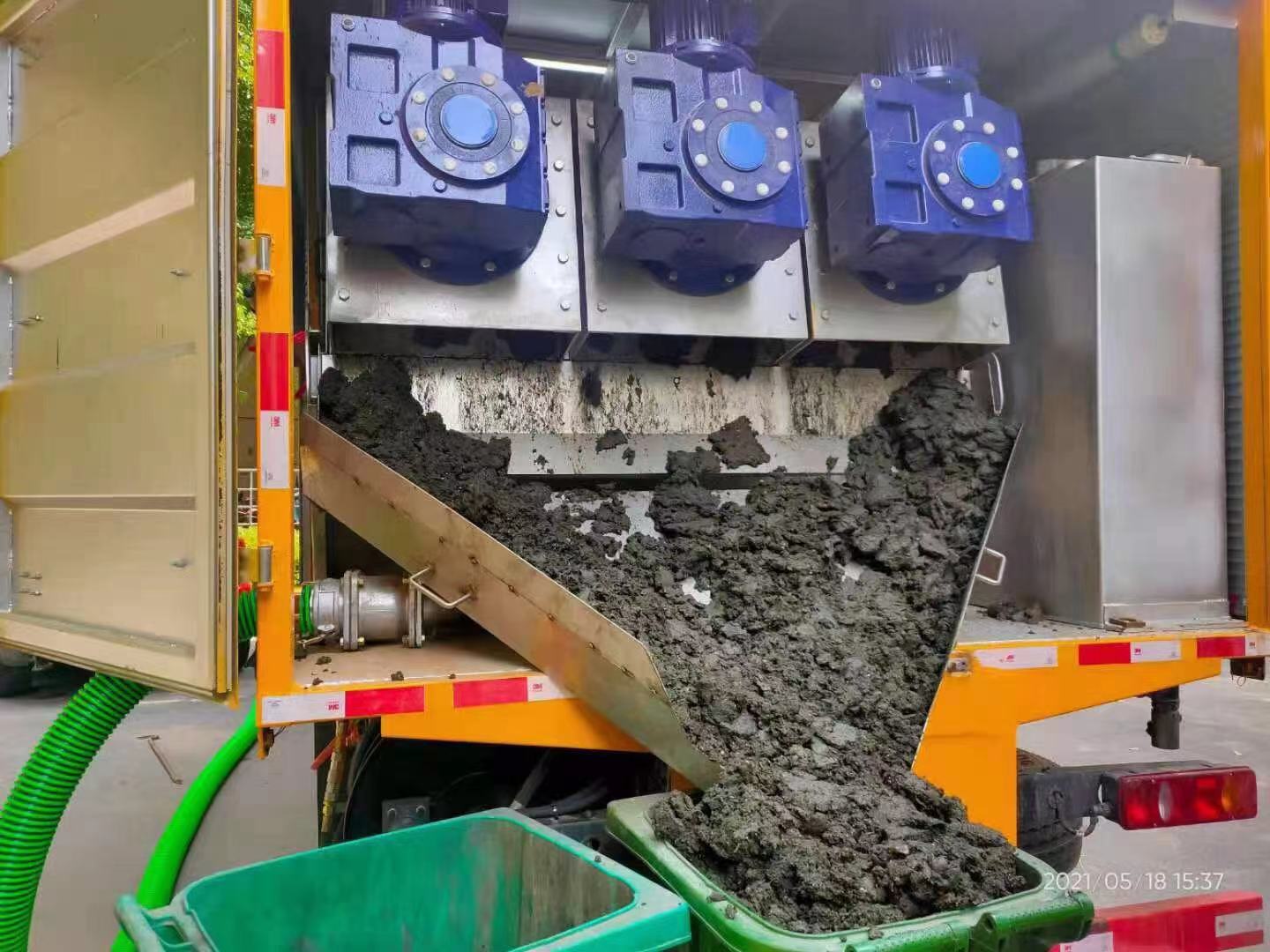 青浦化粪池清掏城市维护站-泥浆净化干湿分离处理